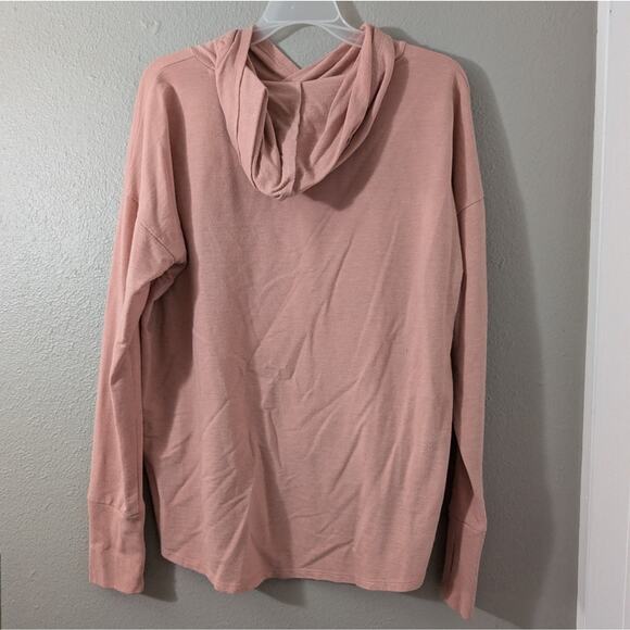 Calvin Klein Pink Hoodie Pullover - Picture 2 of 4